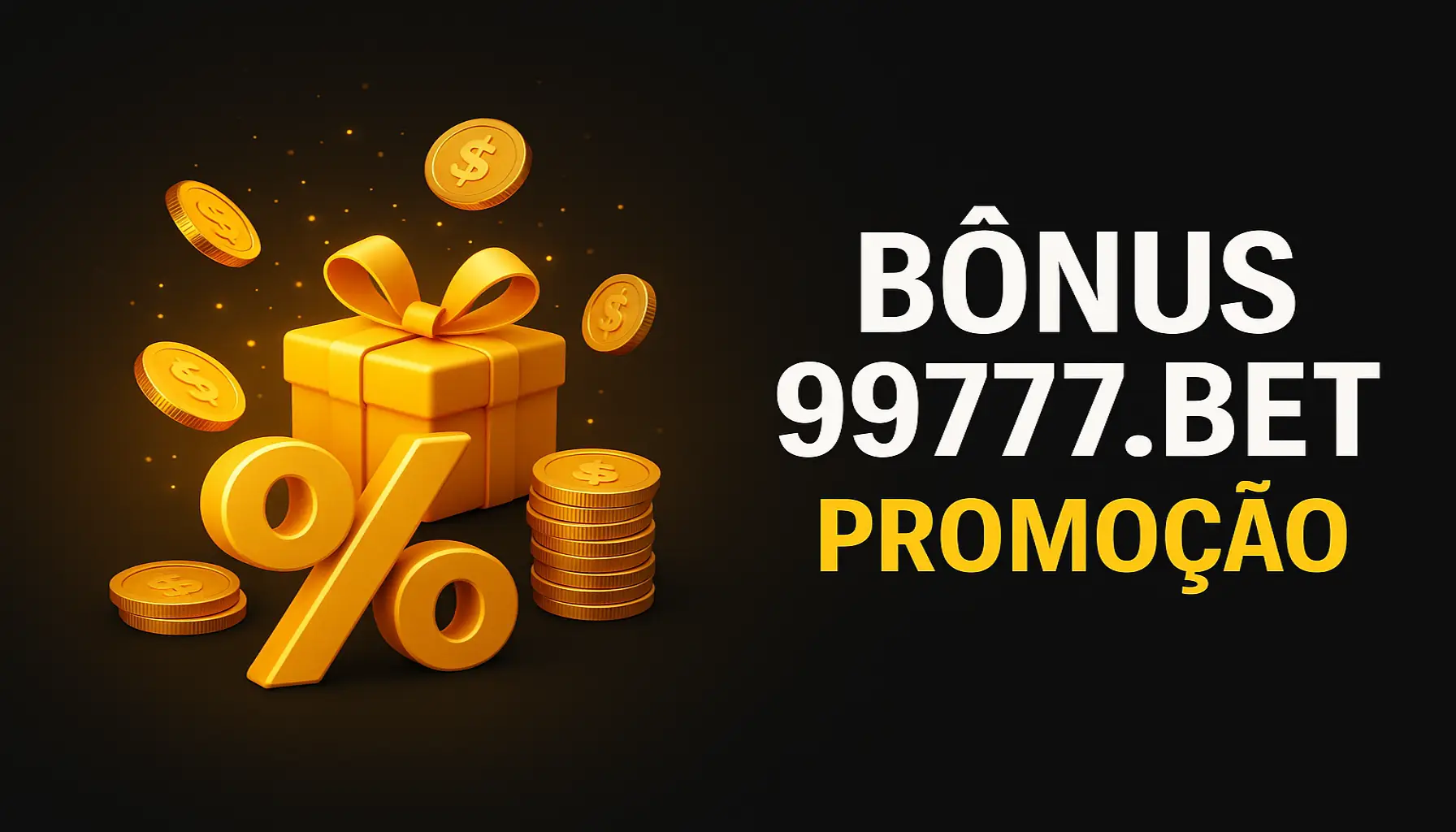 O bônus promocional 99777.BET é uma ótima maneira de começar sua aventura