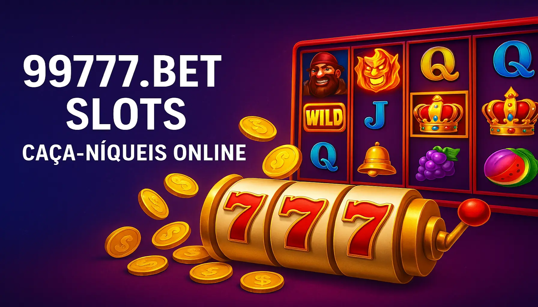 Explore o mundo das slot machines no 99777.BET Casino